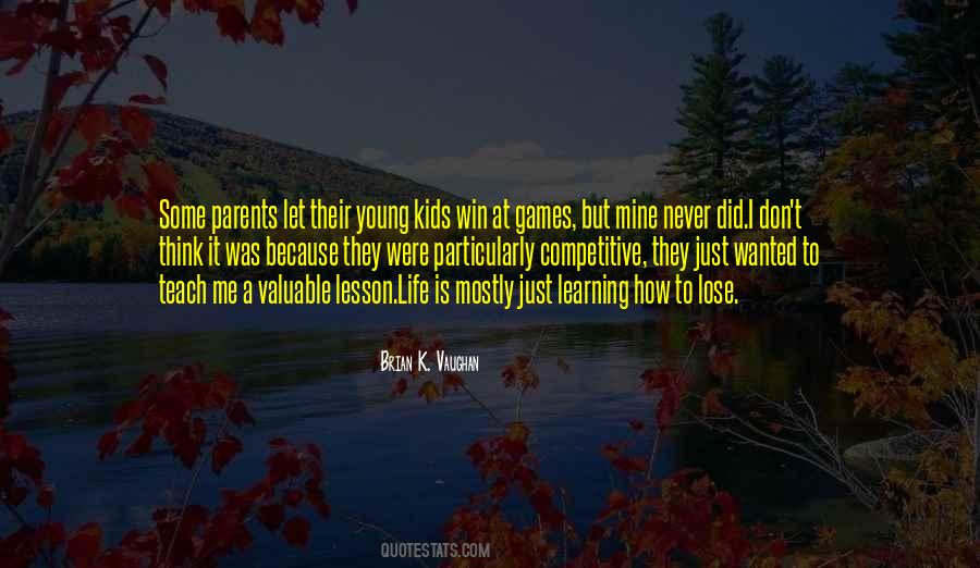 Sayings About Learning A Lesson #1343528