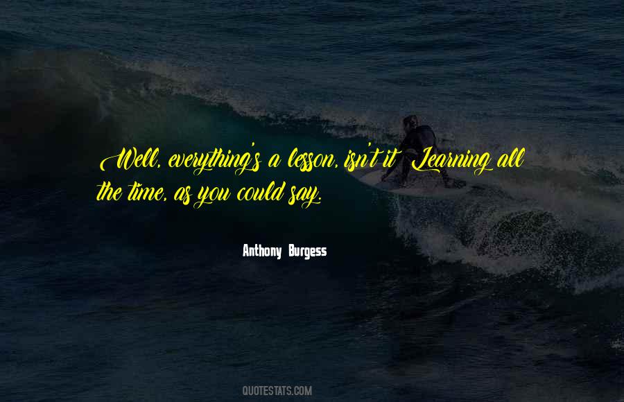Sayings About Learning A Lesson #1437370