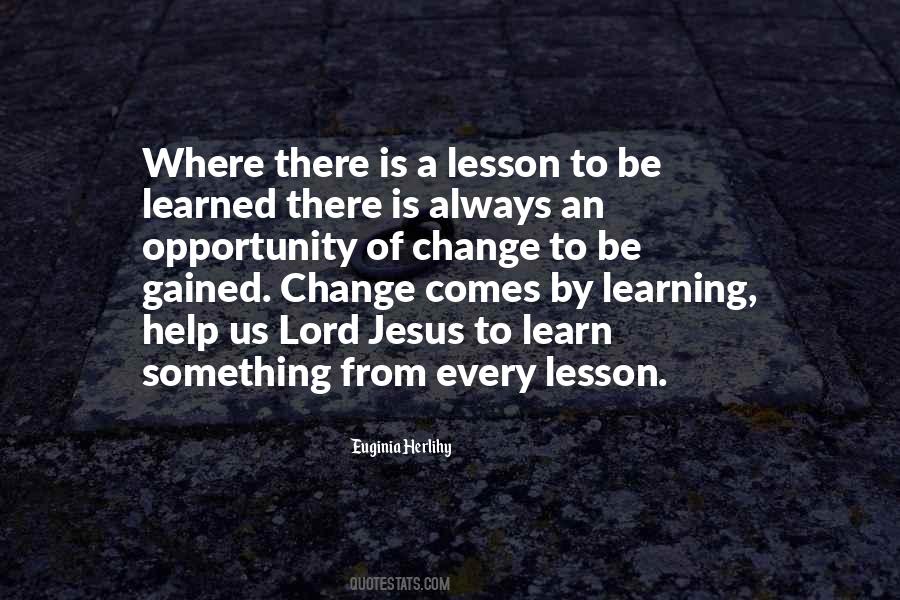 Sayings About Learning A Lesson #963047