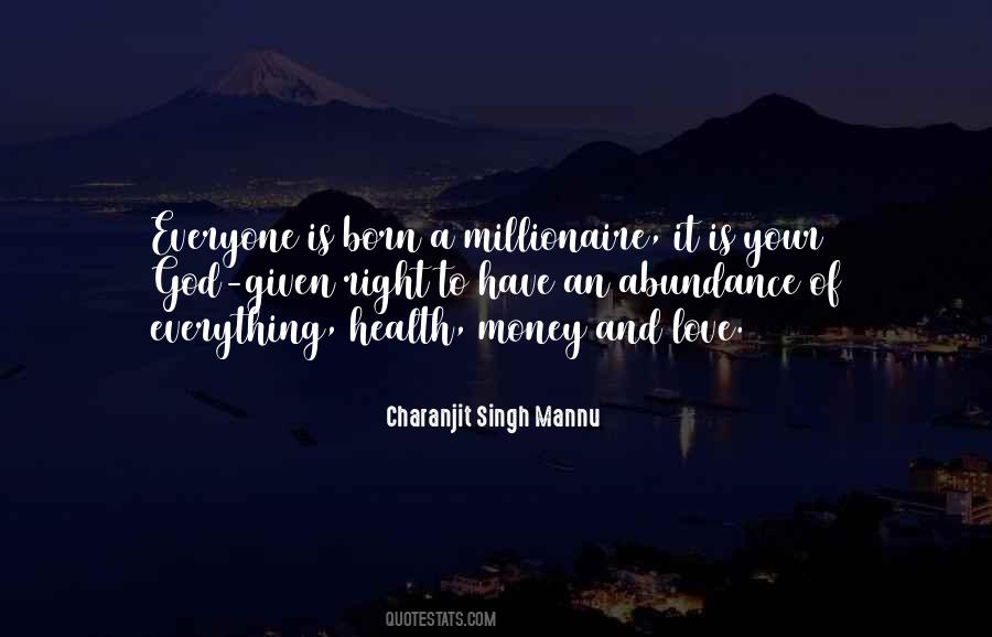 Sayings About Money And Health #760728