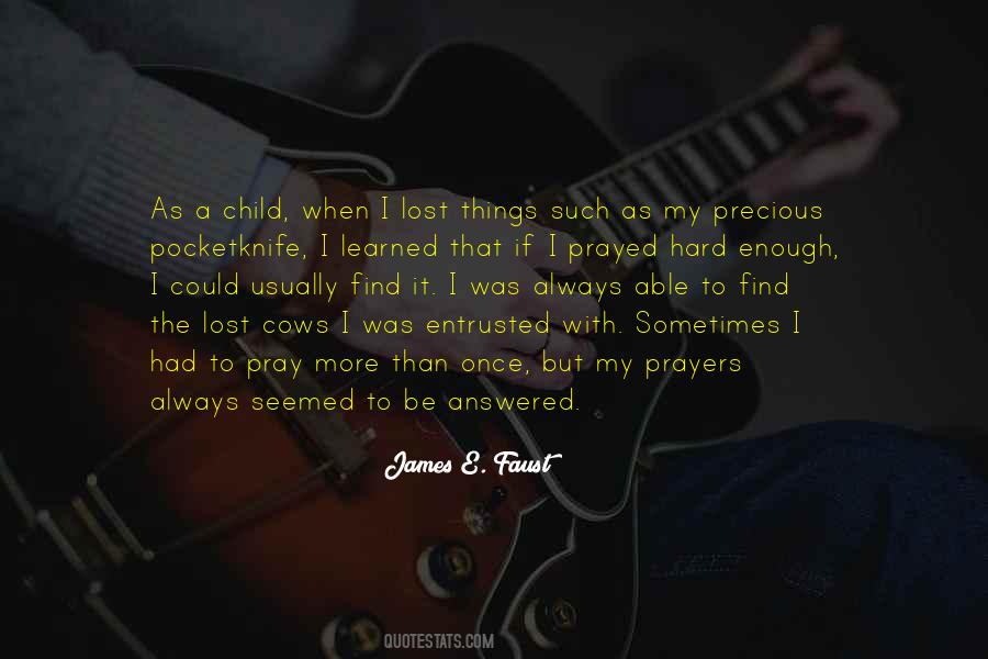 Sayings About Lost Things #1270389
