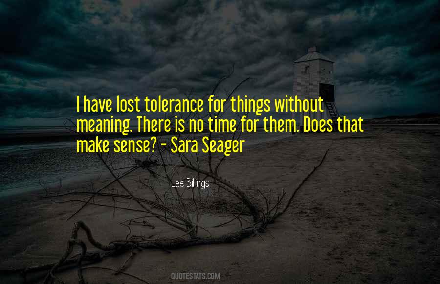 Sayings About Lost Things #203541