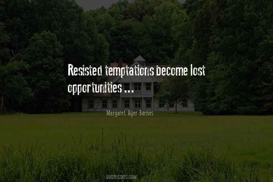 Sayings About Lost Opportunities #755789