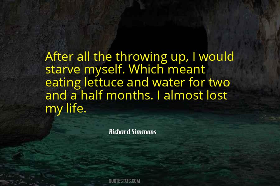 Sayings About Lost Life #114122