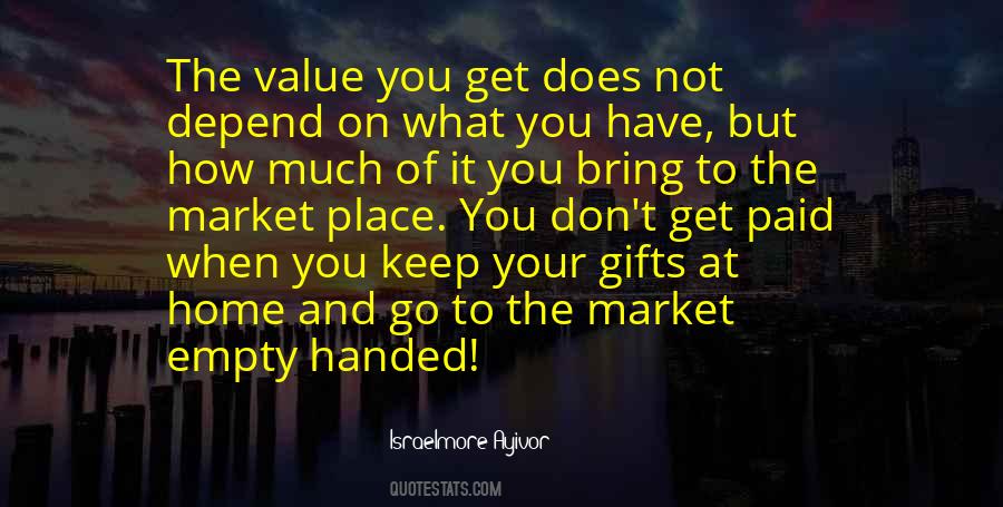 Sayings About Value For Money #1083799