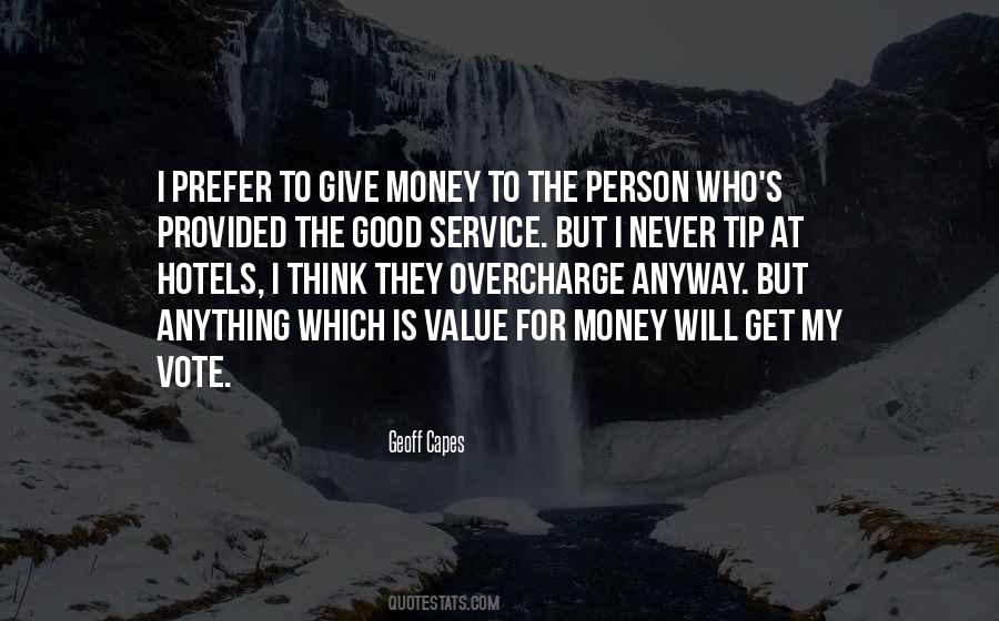 Sayings About Value For Money #867432