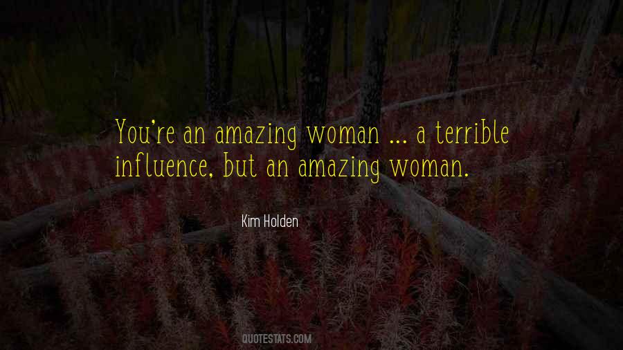 Sayings About An Amazing Woman #1093655