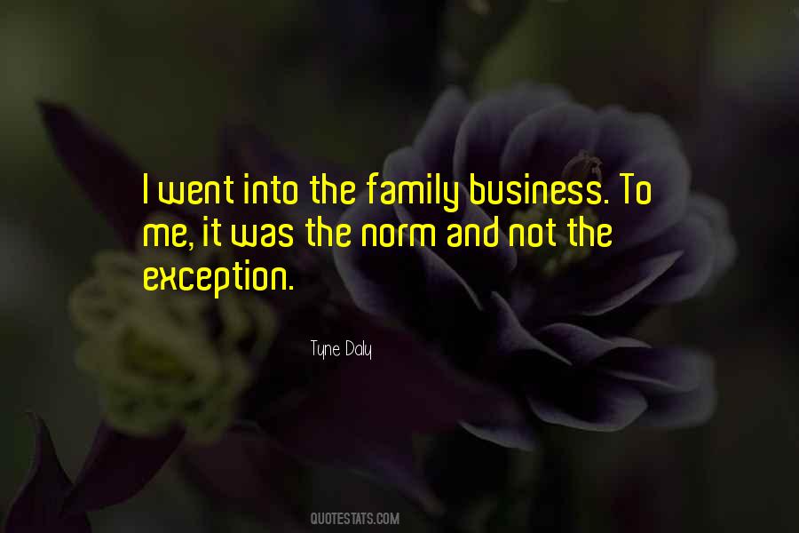 Sayings About Family Business #167118