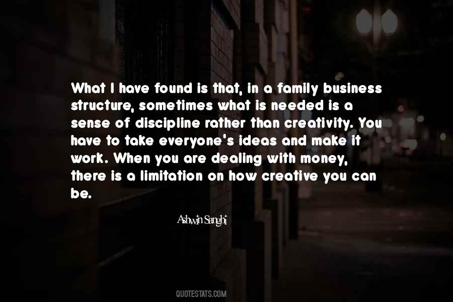 Sayings About Family Business #312105