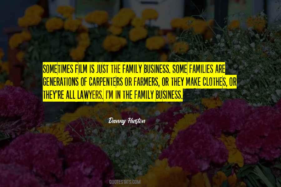 Sayings About Family Business #398932