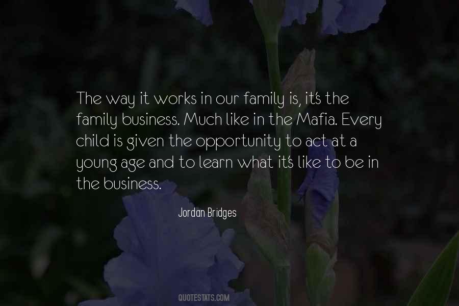 Sayings About Family Business #620987