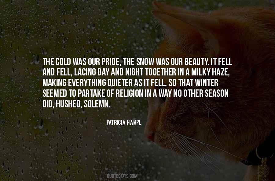Sayings About Snow Winter #25869