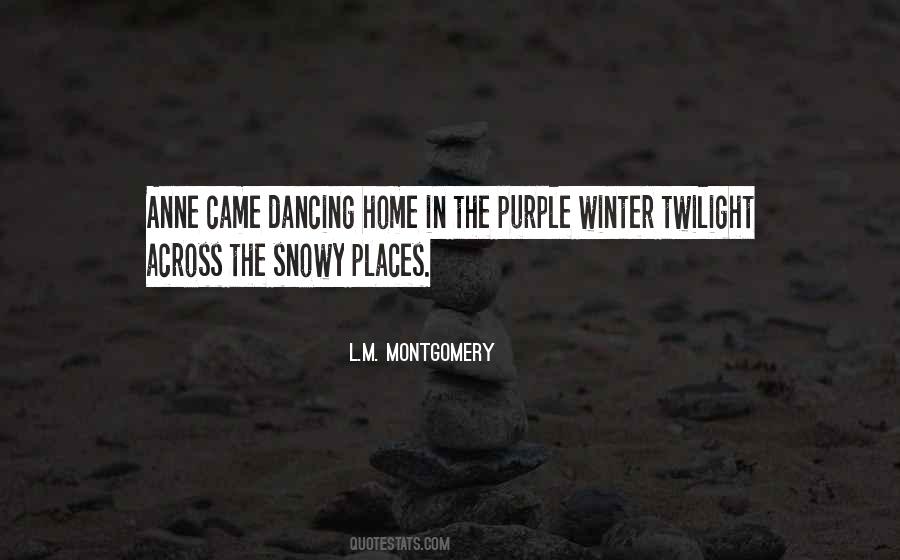 Sayings About Snow Winter #67975