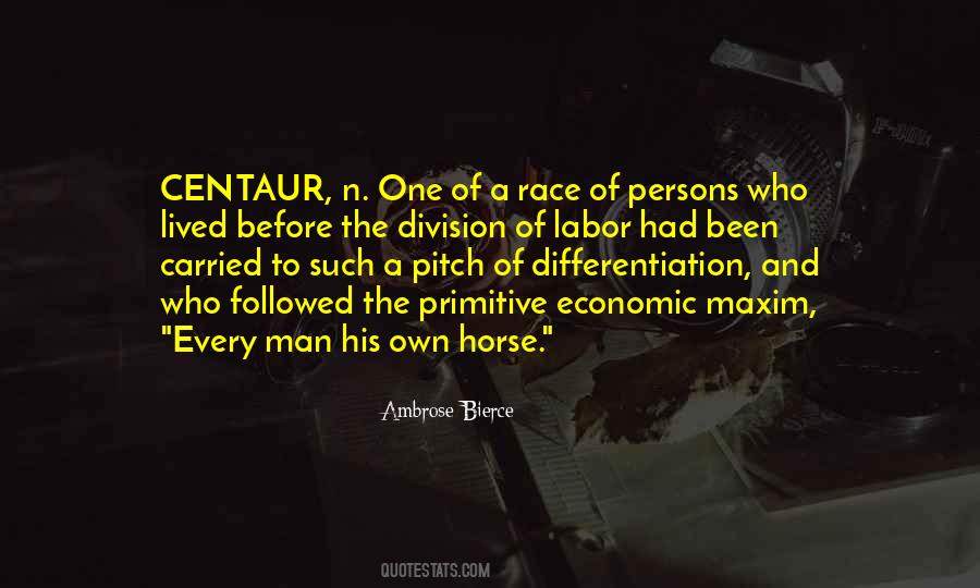 Sayings About A Man And His Horse #1227628