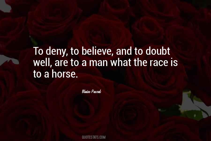 Sayings About A Man And His Horse #517717