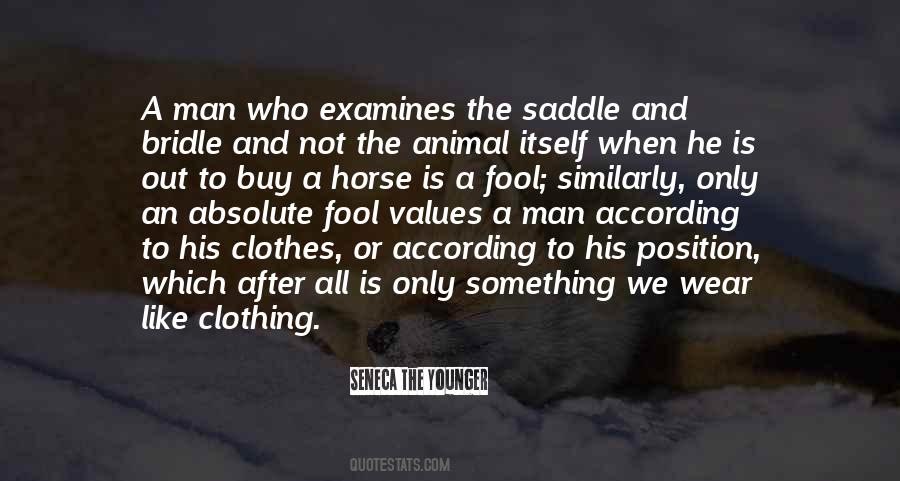 Sayings About A Man And His Horse #668915