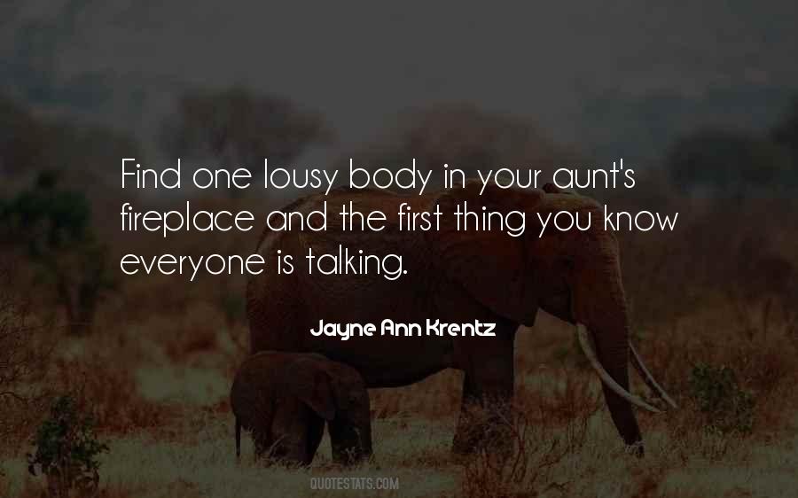 Sayings About Your Aunt #1342427
