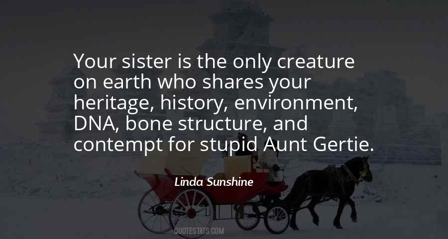 Sayings About Your Aunt #25803
