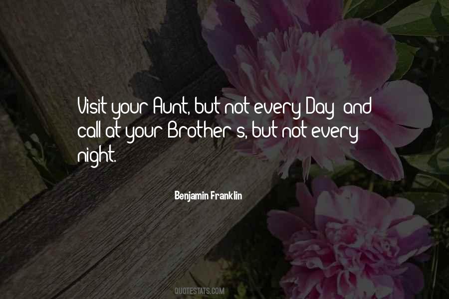 Sayings About Your Aunt #674837