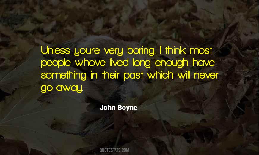 Sayings About Past Away #471125