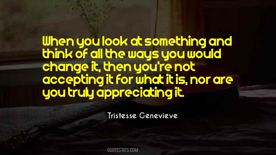 Sayings About Not Appreciating #684414