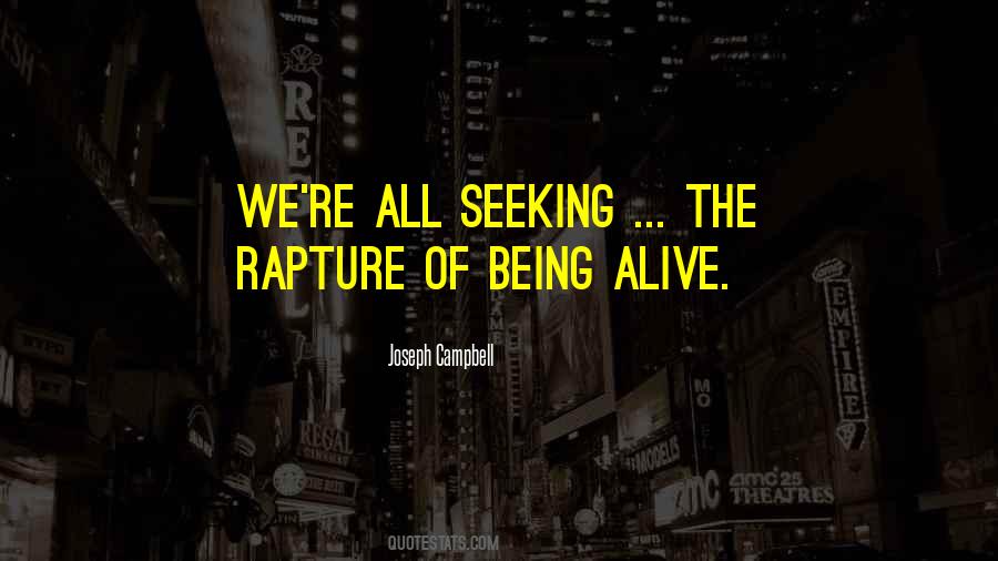 Sayings About The Rapture #1252177