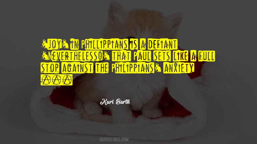 Quotes About Philippians #1840775