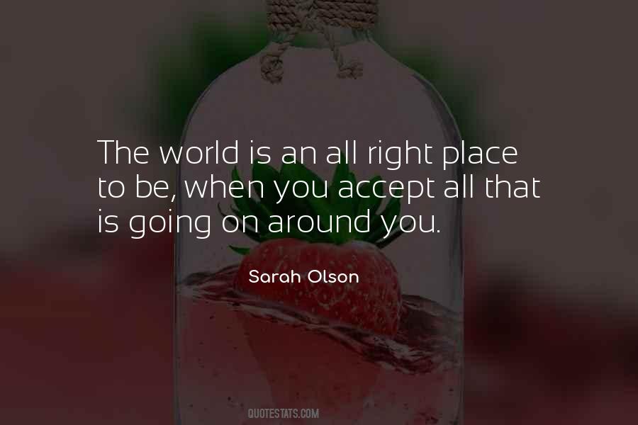 Sayings About Going Around The World #1384195