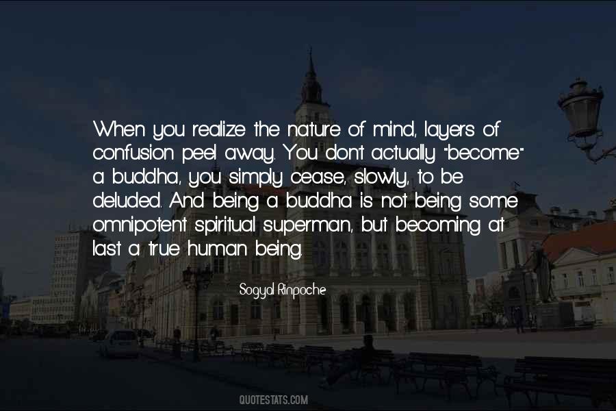 Sayings About Nature Of Human Being #651947