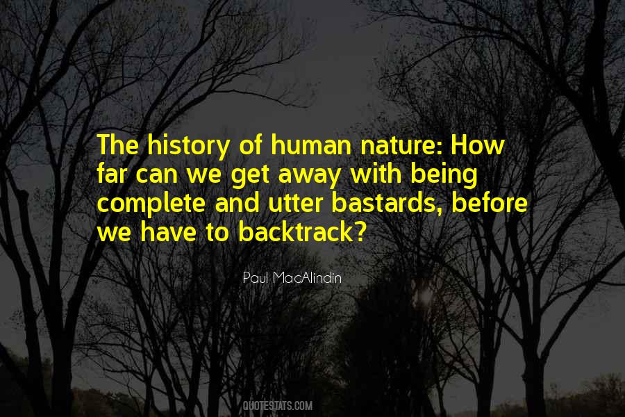 Sayings About Nature Of Human Being #812368