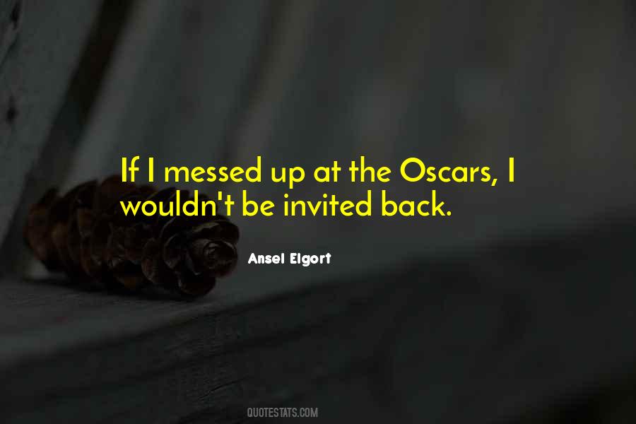 Sayings About The Oscars #1151257