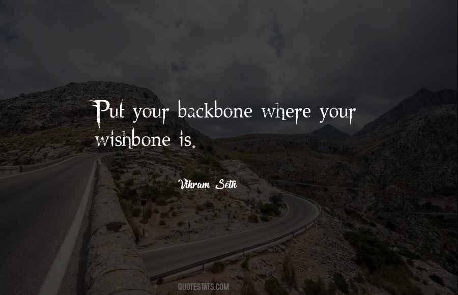 Sayings About Having A Backbone #91305