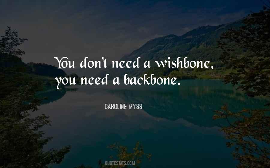 Sayings About Having A Backbone #98235