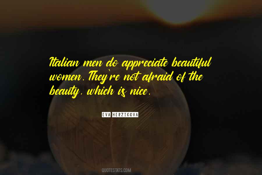 Sayings About Beauty In Italian #340964