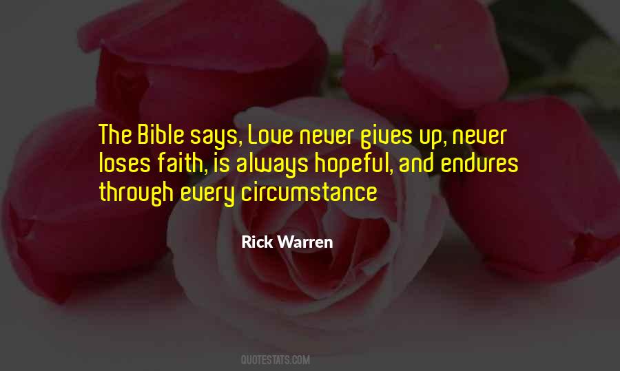 Sayings About Love Bible #474647