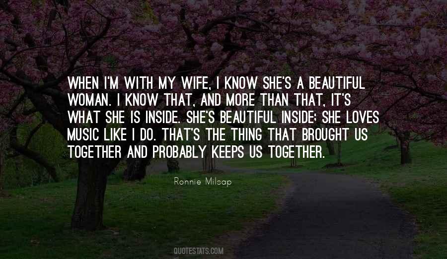 Sayings About Beautiful Wife #1245713