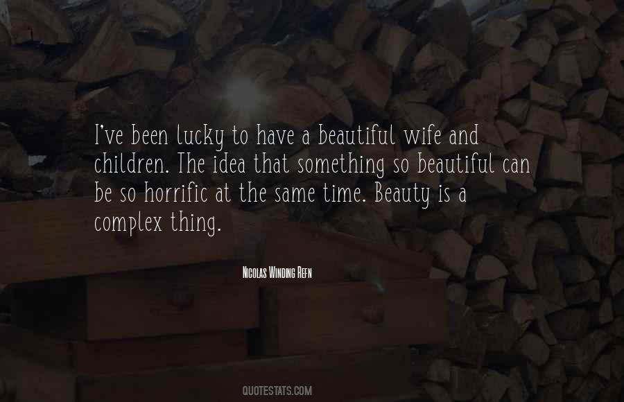 Sayings About Beautiful Wife #1251795