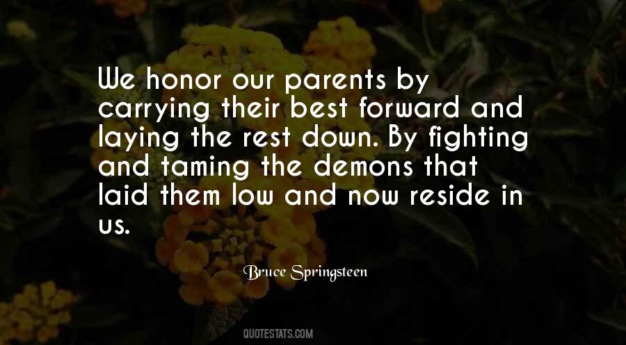 Sayings About Best Parents #193974