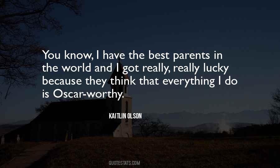 Sayings About Best Parents #460450