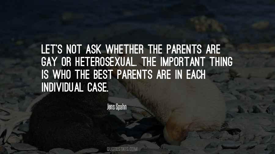 Sayings About Best Parents #83854