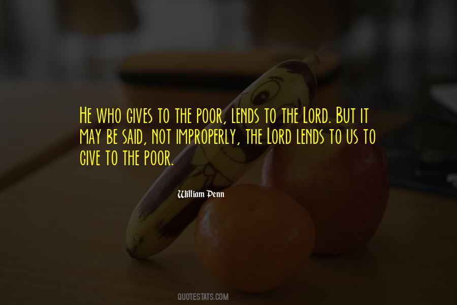 Sayings About Giving To The Poor #1109141