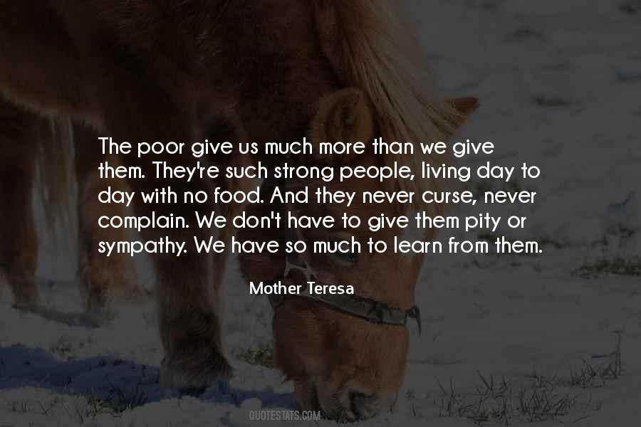 Sayings About Giving To The Poor #243532