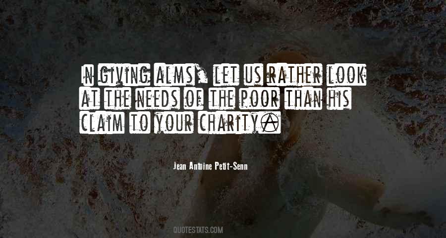 Sayings About Giving To The Poor #35374