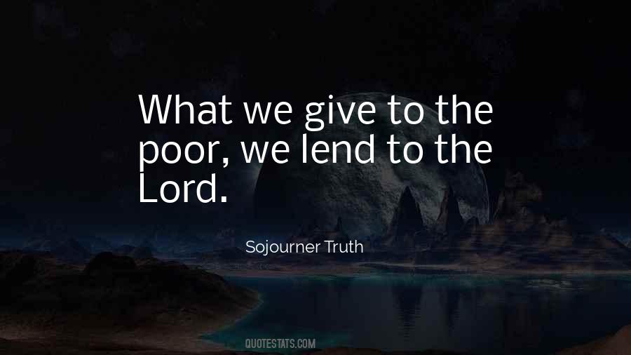 Sayings About Giving To The Poor #49516