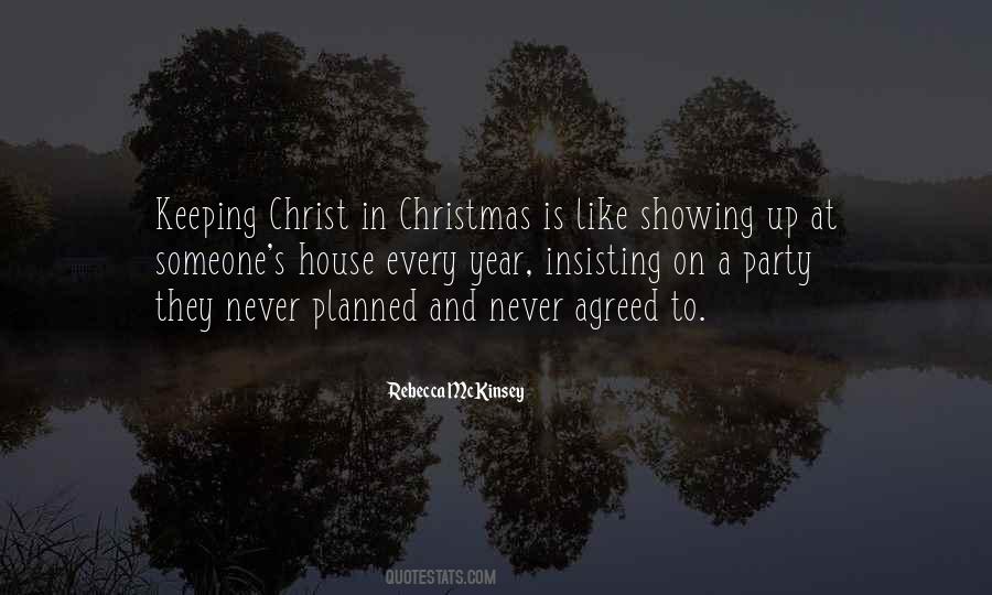 Sayings About Christ In Christmas #1380043