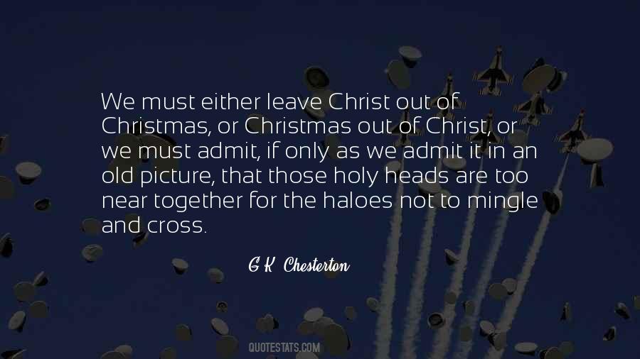 Sayings About Christ In Christmas #1663075