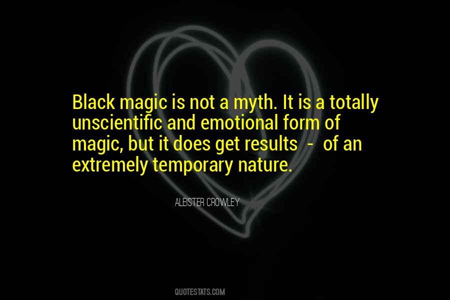 Sayings About Black Magic #753635