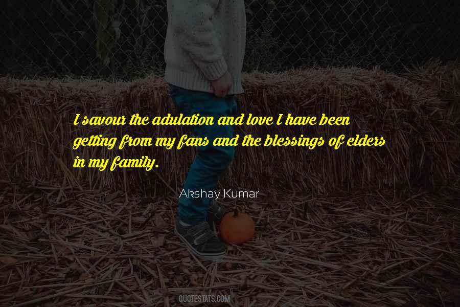 Sayings About Blessings Family #1403981