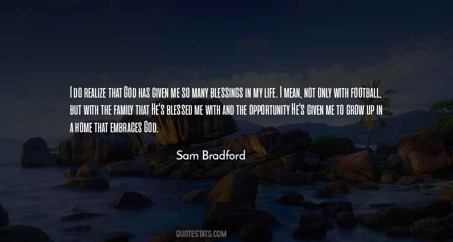 Sayings About Blessings Family #1426504