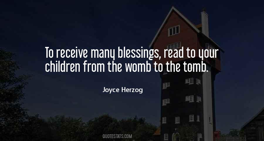 Sayings About Blessings Family #221636